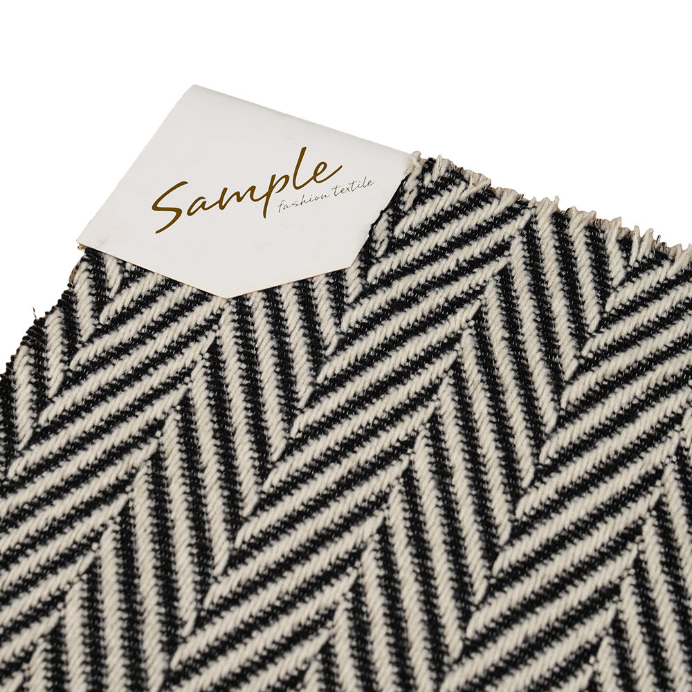 100% অন্যান্য, 720G/M, ক্লাসিক কালো এবং সাদা, টুইড সুতা, ML-70230021-22090