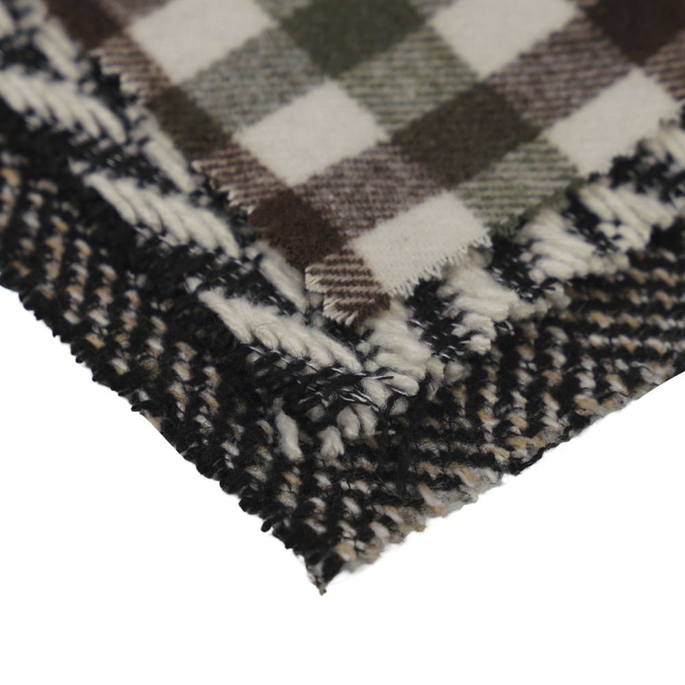 100% অন্যান্য, 720G/M, ক্লাসিক কালো এবং সাদা, টুইড সুতা, ML-70230021-22090