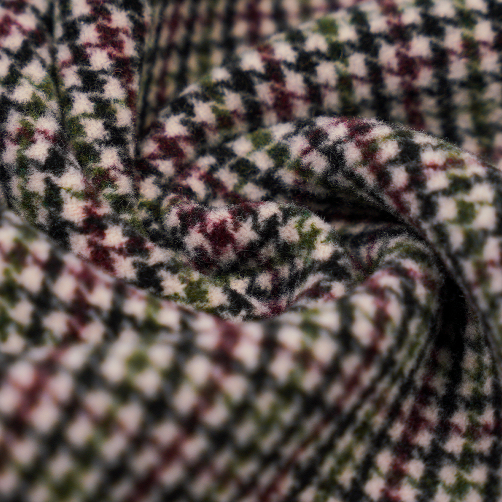 20% উল, 70% পলিয়েস্টার, 10% অন্যান্য ফাইবার, 800G/M, কালার চেক, ডাবল-সাইডেড ভেলভেট ফ্যাব্রিক, ML-4400-3