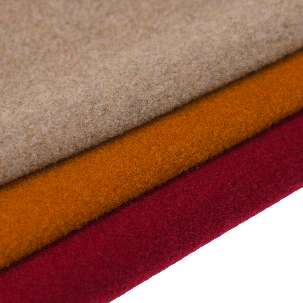 50% উল, 50% অন্যান্য ফাইবার, 750G/M, হলুদ উট, ভেলভেট ফ্যাব্রিক, ML-DALAN-D