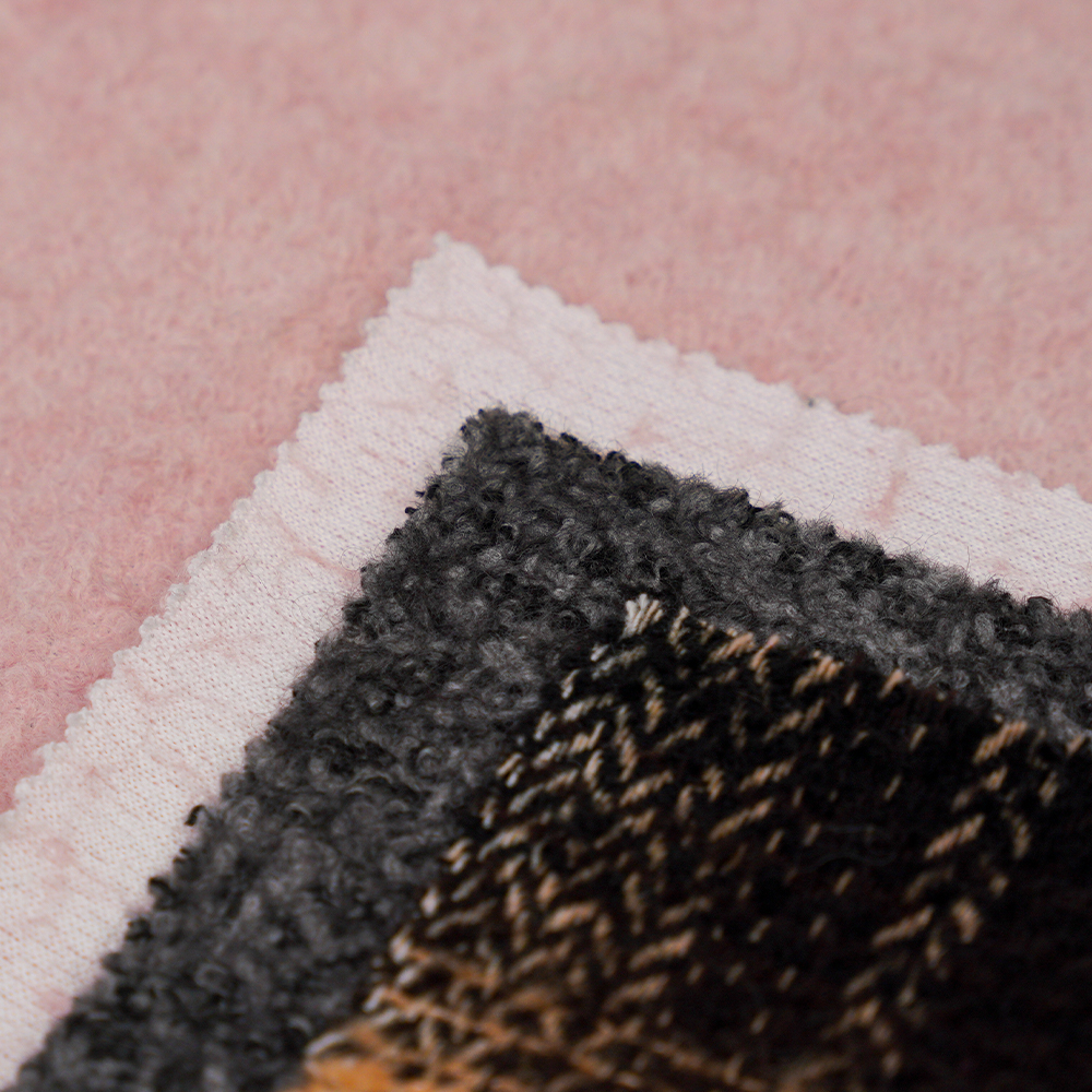 40% উল, 60% পলিয়েস্টার, 540G/M, কালো এবং সাদা, সার্কেল টুইড ফ্যাব্রিক, ML-8021071